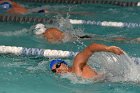 Swimming vs Babson  Wheaton College Swimming vs Babson College. - Photo By: KEITH NORDSTROM : Wheaton, Swimming, Babson